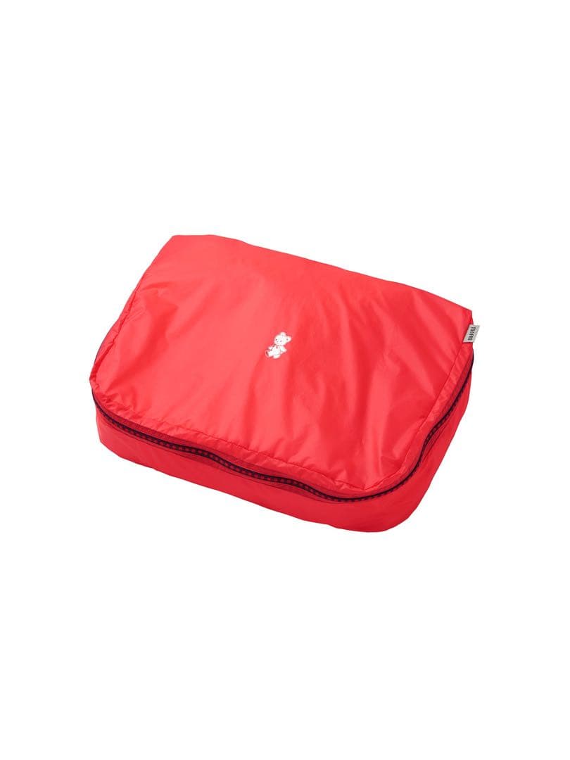 新品未使用　ファミリア　TO&FRO ポーチ　赤　レッド　L トゥーアンドフロー