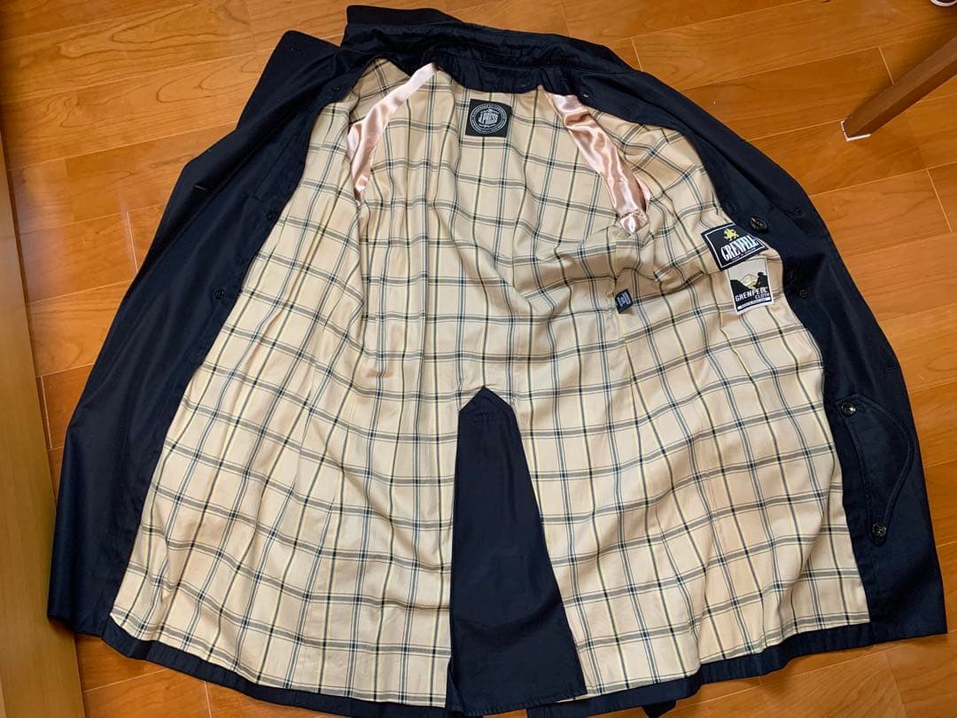 限定 英国製 グレンフェル/J.Press USA ライナー付トレンチコート