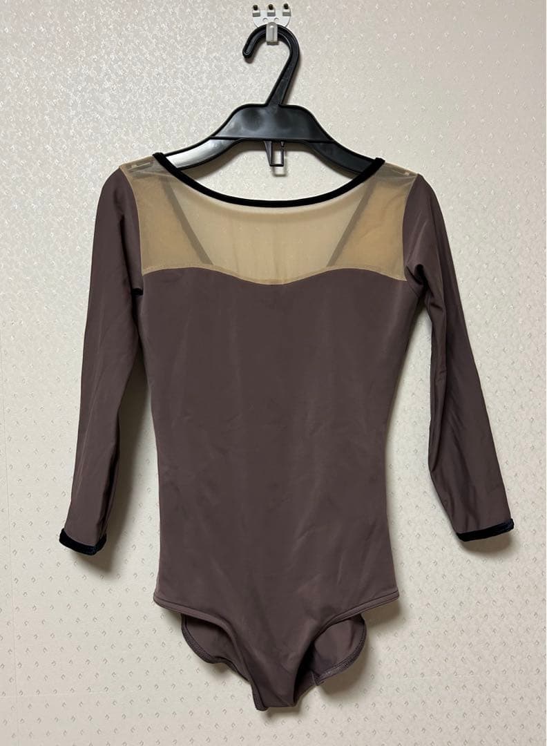 yumiko 7部袖レオタード Lサイズ