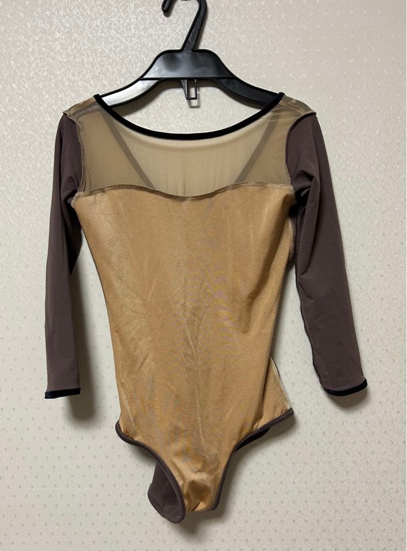 yumiko 7部袖レオタード Lサイズ