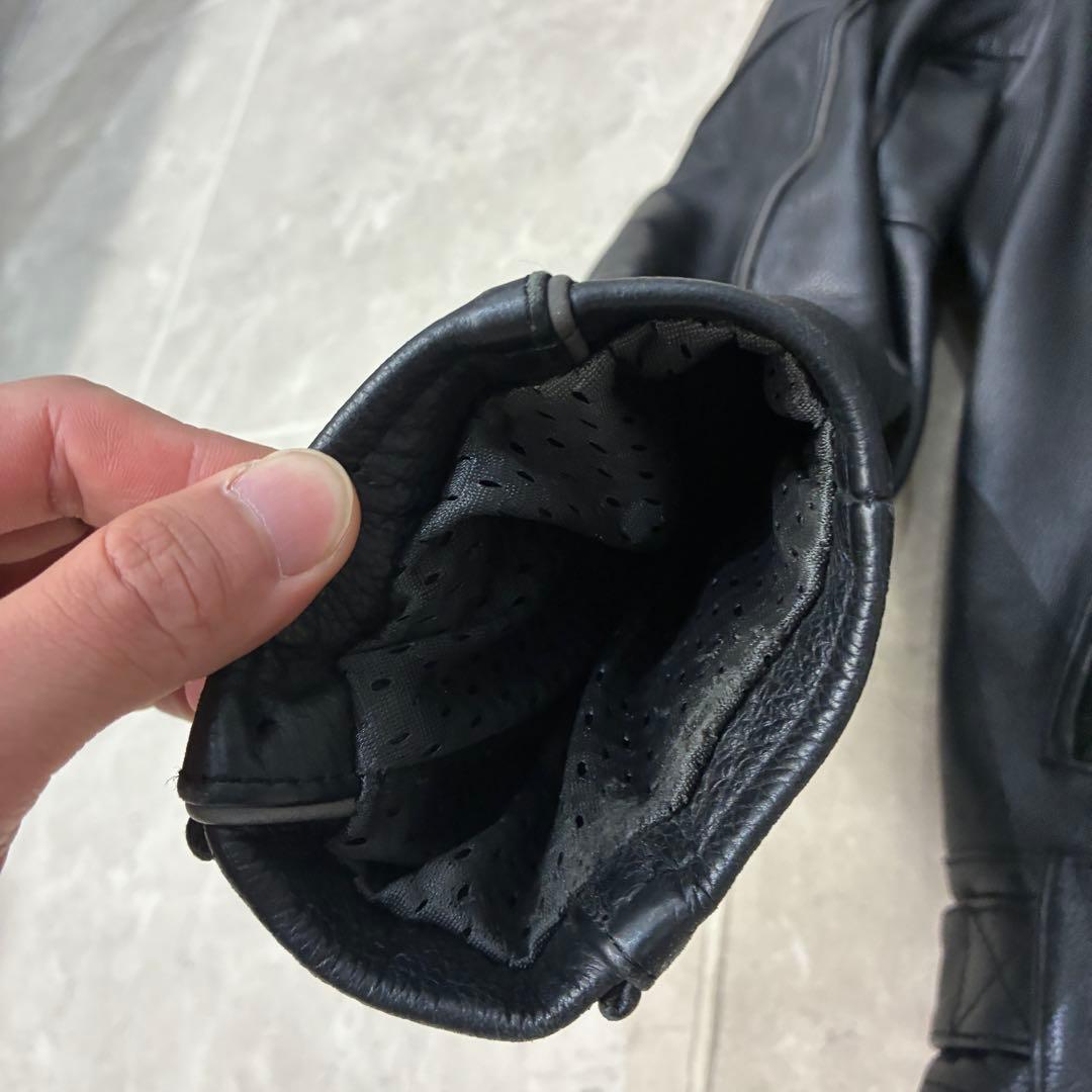 4*9様 【蛍光ロゴ】ハーレーダビッドソン　レザージャケット　スカル　ライダース