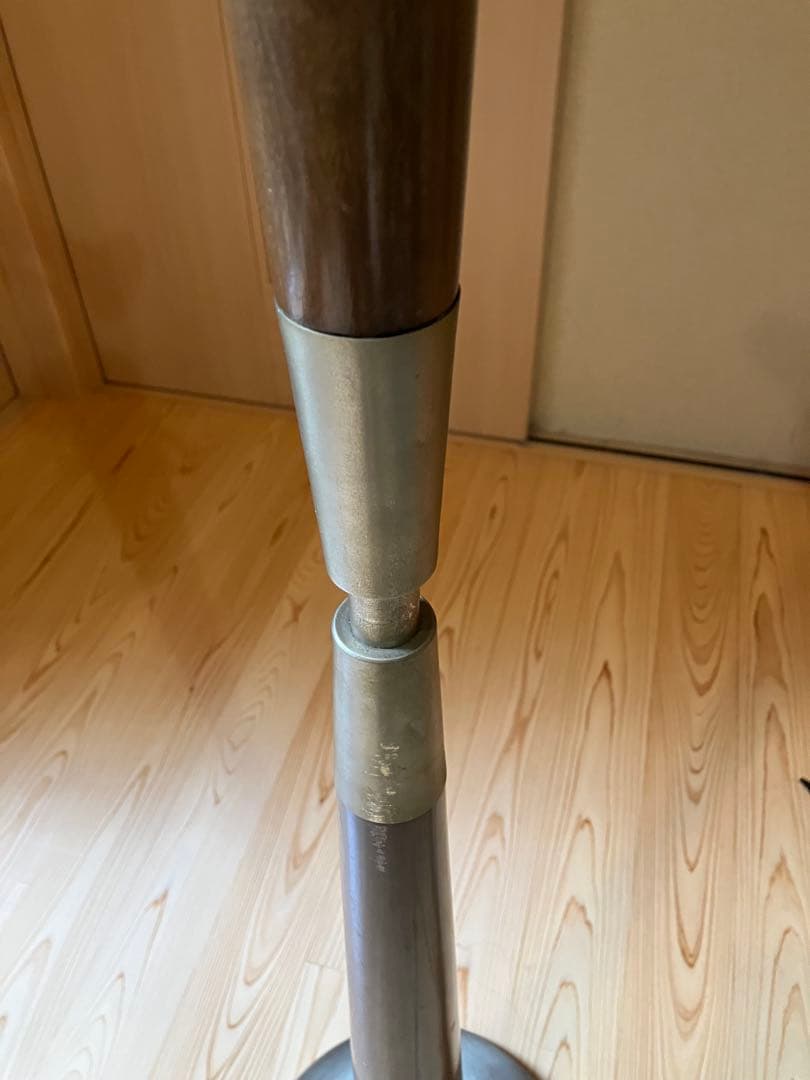 国産ビンテージ　フロアランプ　ミッドセンチュリー　ウッド　洋館　アンティーク