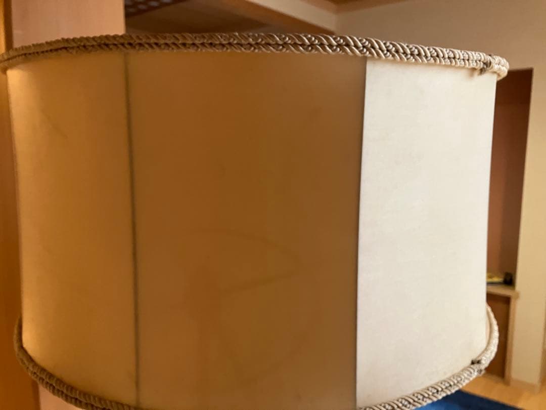 国産ビンテージ　フロアランプ　ミッドセンチュリー　ウッド　洋館　アンティーク