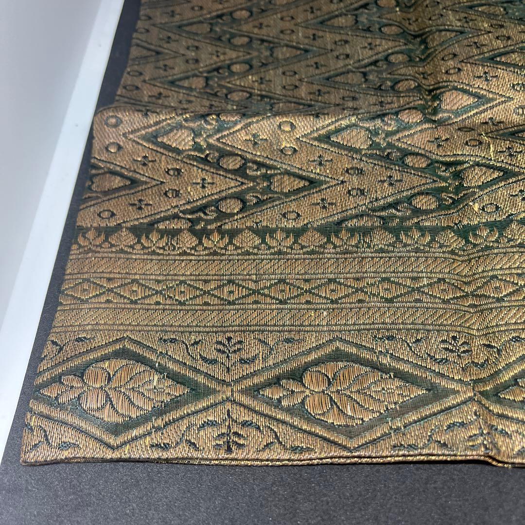 珍品　帛紗　大虚山光悦寺　山下恵光書付　インド土産　モール服紗　モール更紗　古裂