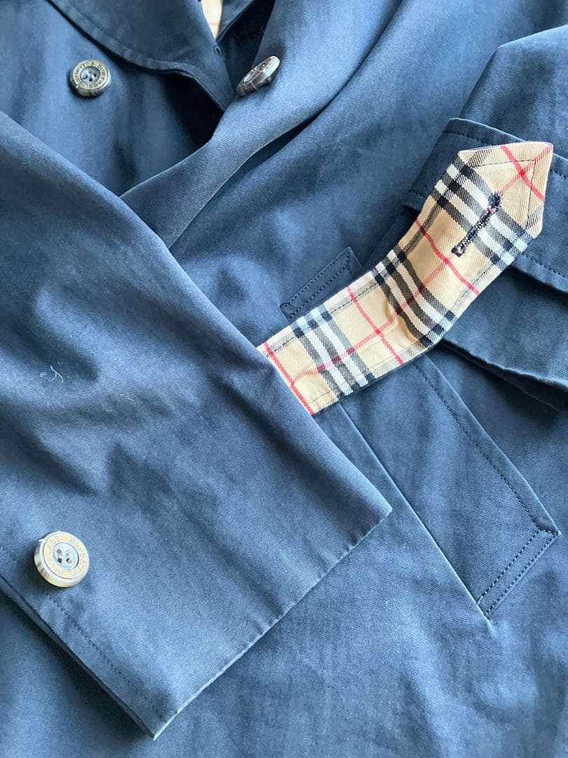 Burberrys OF LONDON BLUE LABEL ライナー付 希少