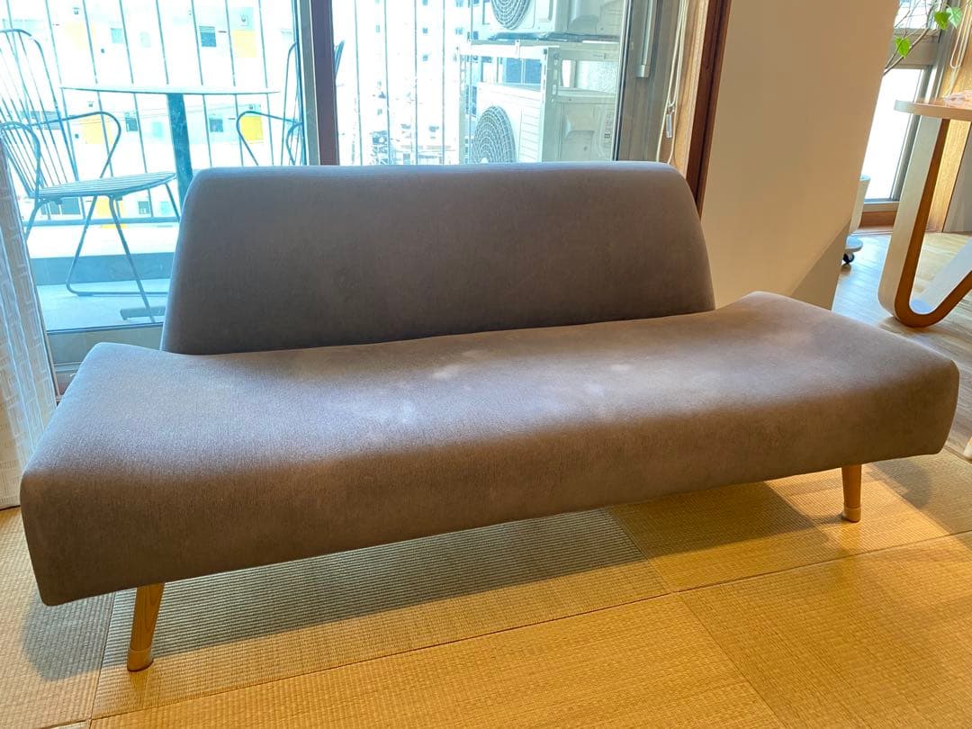 【送料込み】IDEE AO sofa イデー アーオソファ 2人掛け　グレー