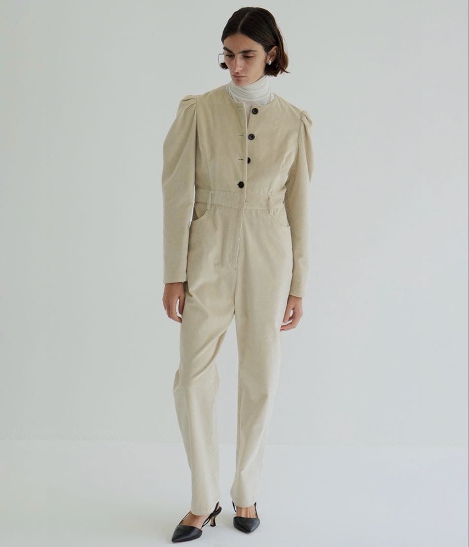 クラネ　CORDUROY JUMPSUIT