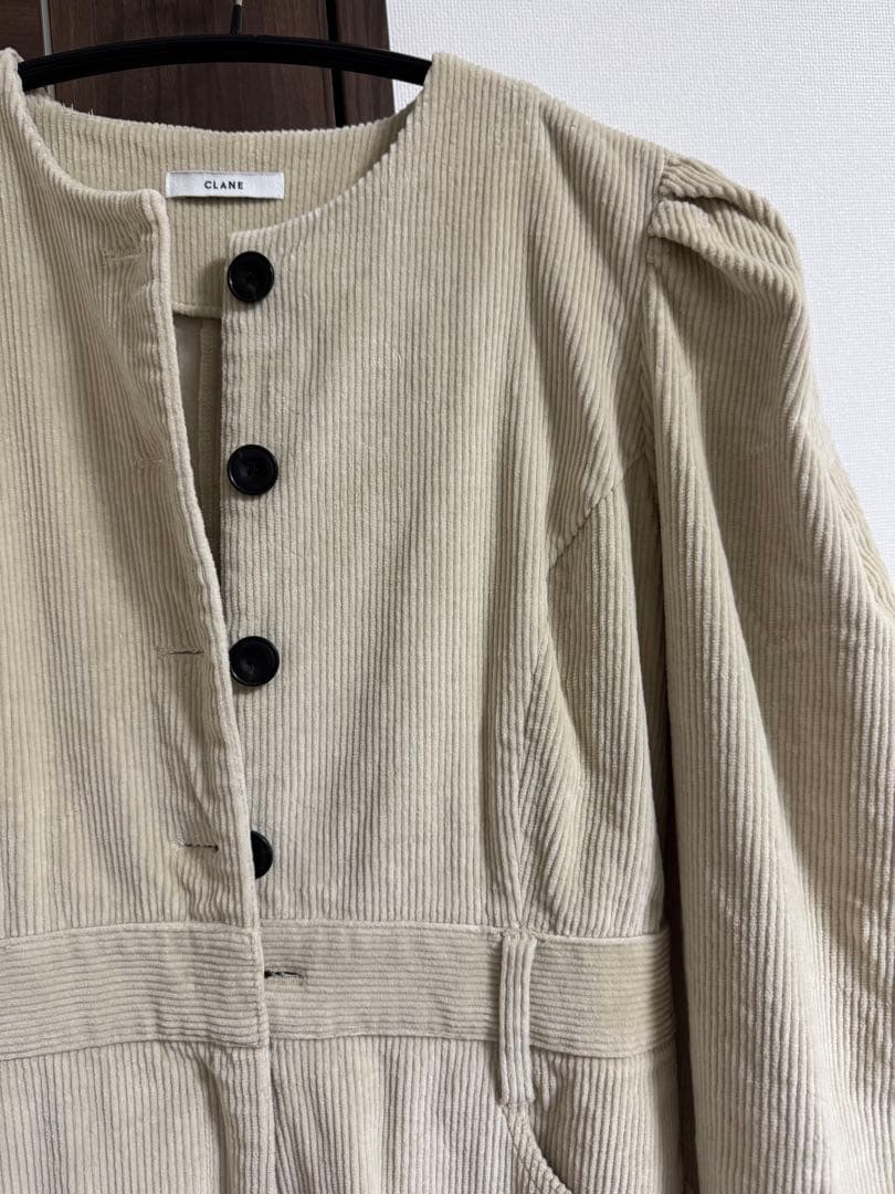 クラネ　CORDUROY JUMPSUIT