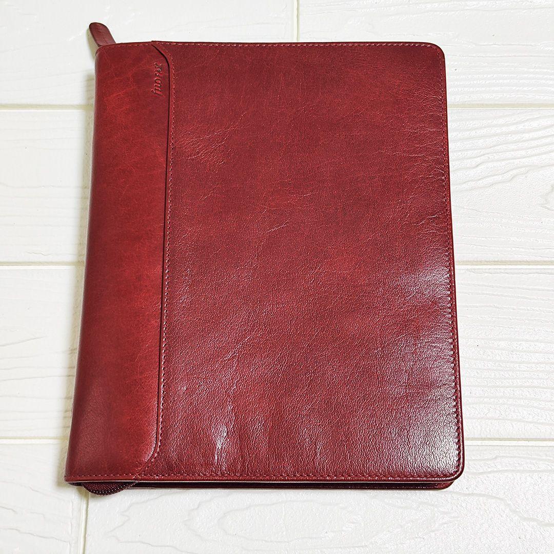 ファイロファックス fILOFAX ロックウッド ジップ A5 ガーネット