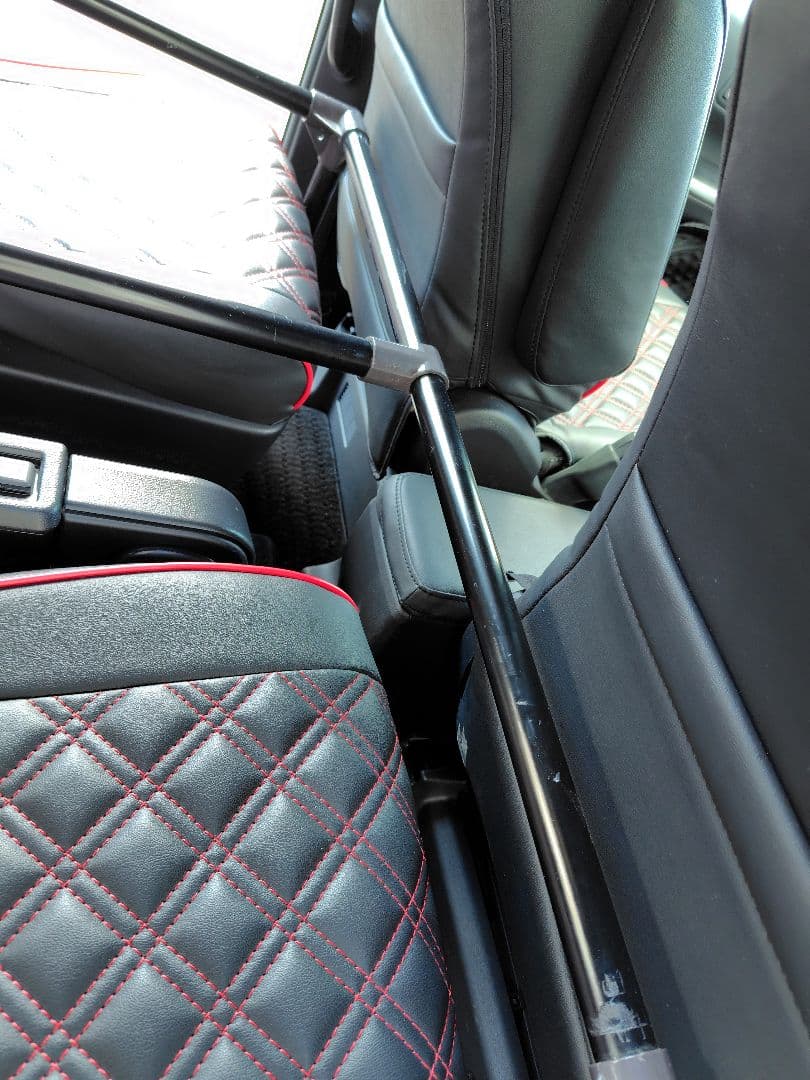 車中泊用マット＆土台イレクターパイプ