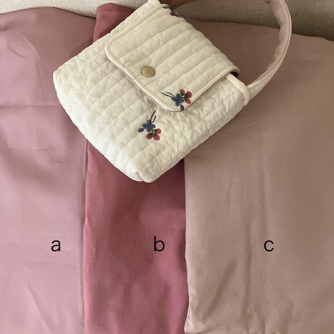 ヌビ フラワー おはな レッスンバッグ 入園入学 イブル ラベンダーピンク 撥水