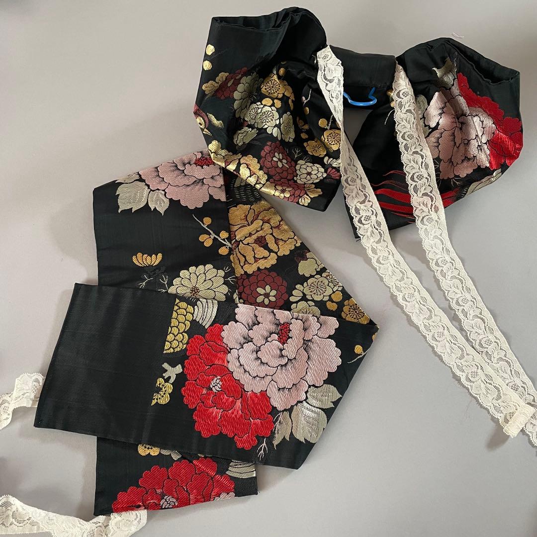 七五三　6歳〜7歳向き　アンティークお着物セット