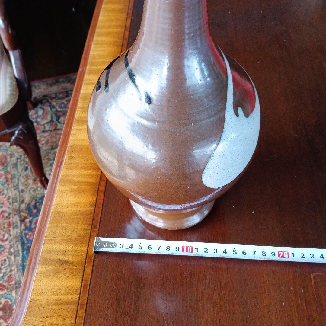 陶器製ランプ（ランプシェードは付きません）　窯印有