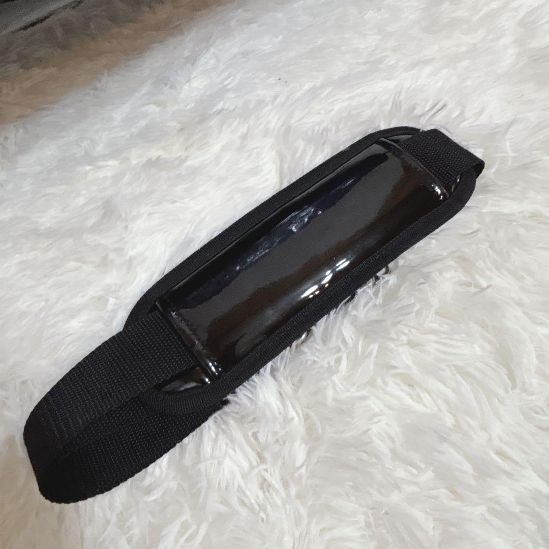 美品パーリーゲイツ ゴルフ衣類用ボストンバッグ エナメル ブルー