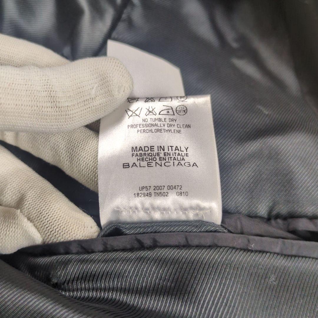 【希少】BALENCIAGA ニコラ期 ワッペン フーデッド ボンバージャケット