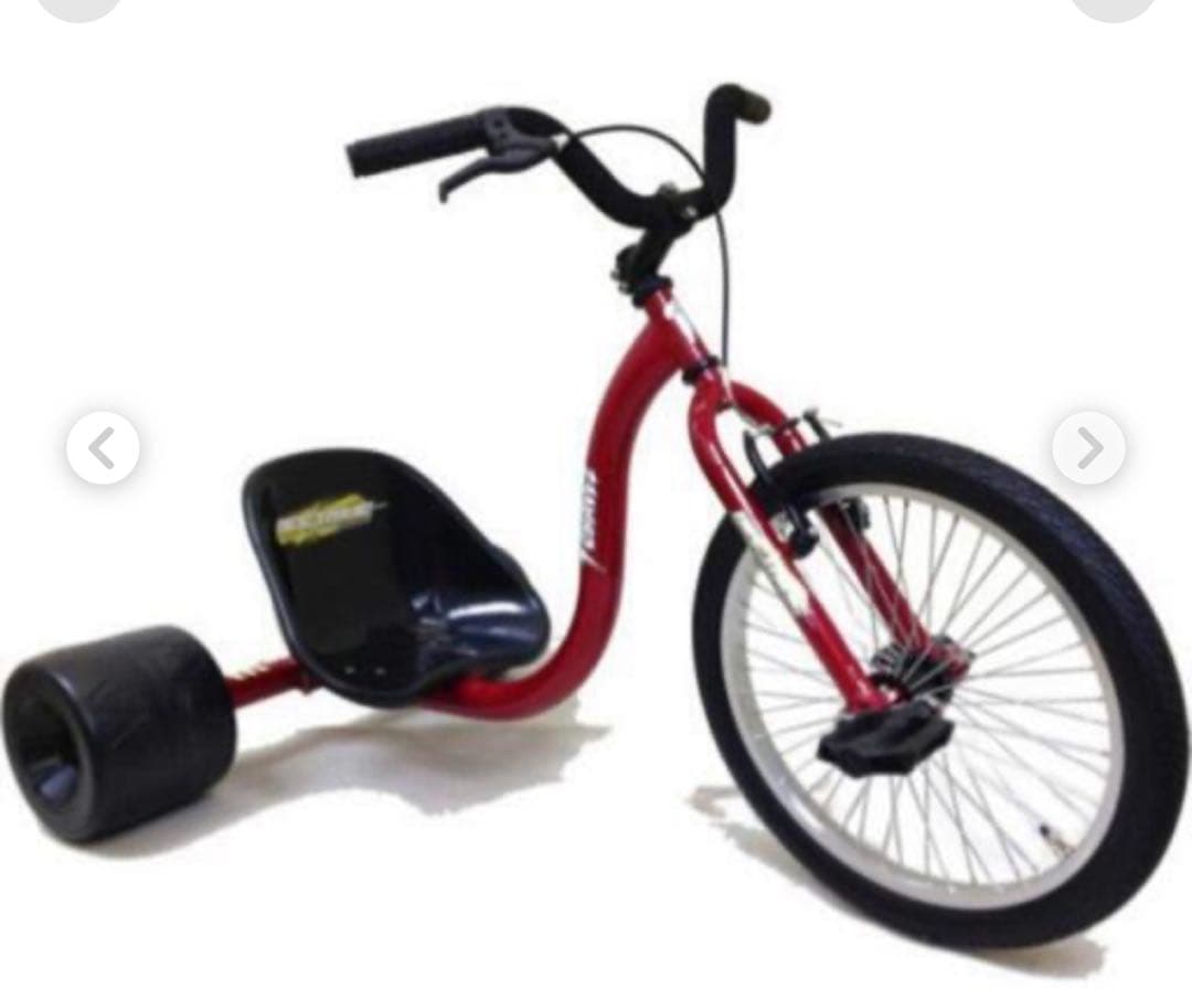 ドリフトトライク　三輪車　ブルー　未使用品　引き取り限定