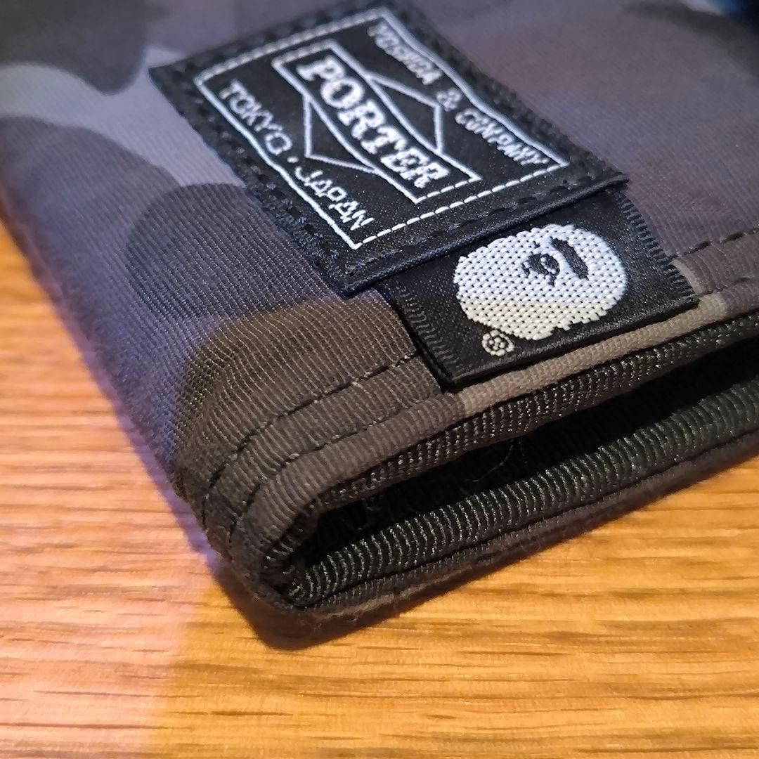 値下げ　美品　PORTER　ポーター　エイプ　財布　カモフラージュ柄