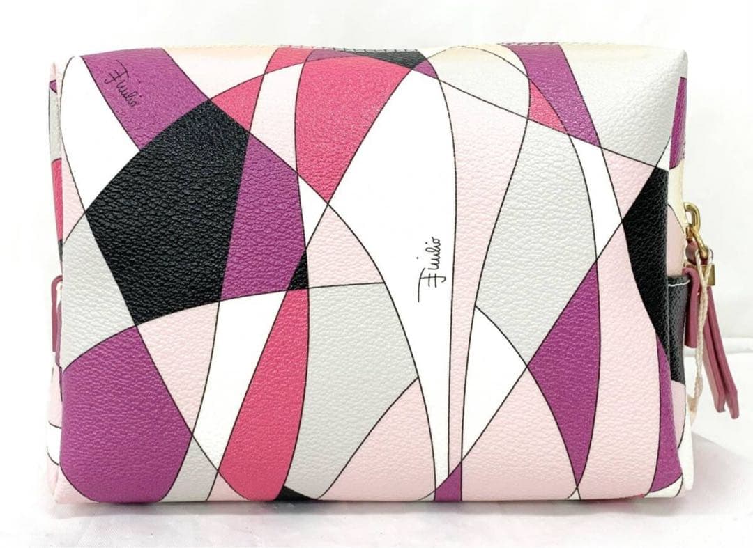 T04/109EMILIOPUCCIエミリオプッチプッチ柄ポーチ マルチカラー