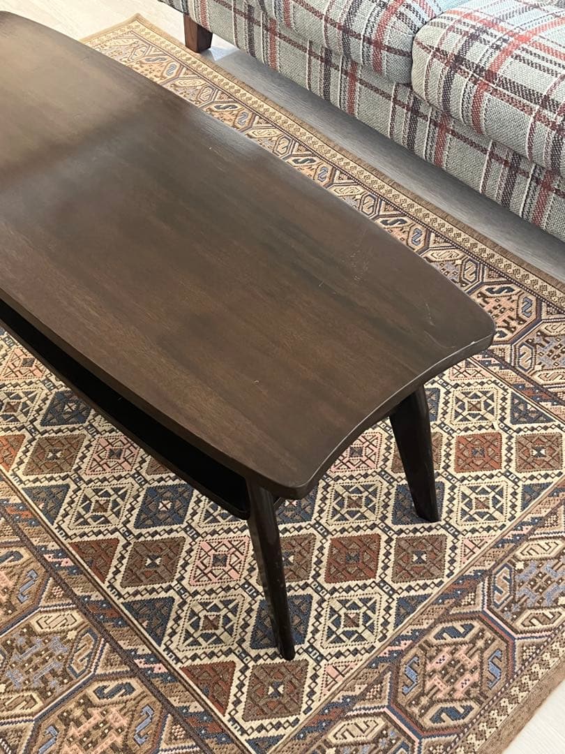 1950-60's 横浜元町竹中家具 欅無垢 Coffee Table