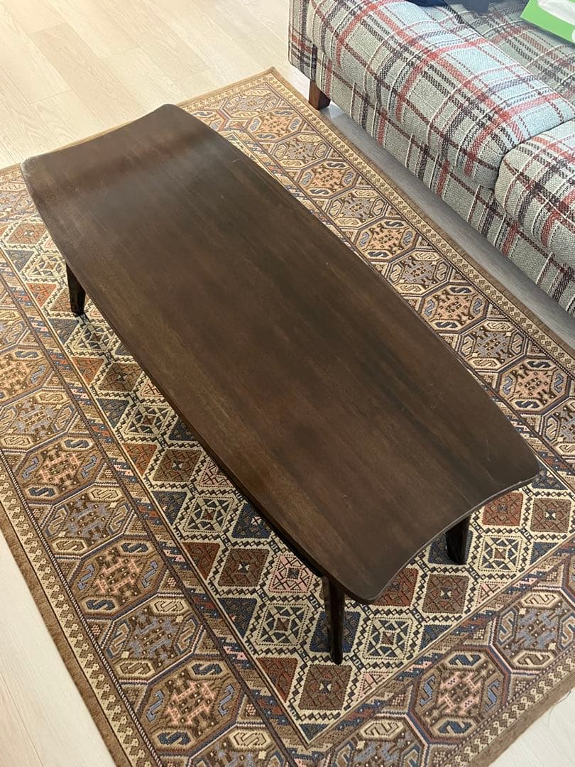 1950-60's 横浜元町竹中家具 欅無垢 Coffee Table