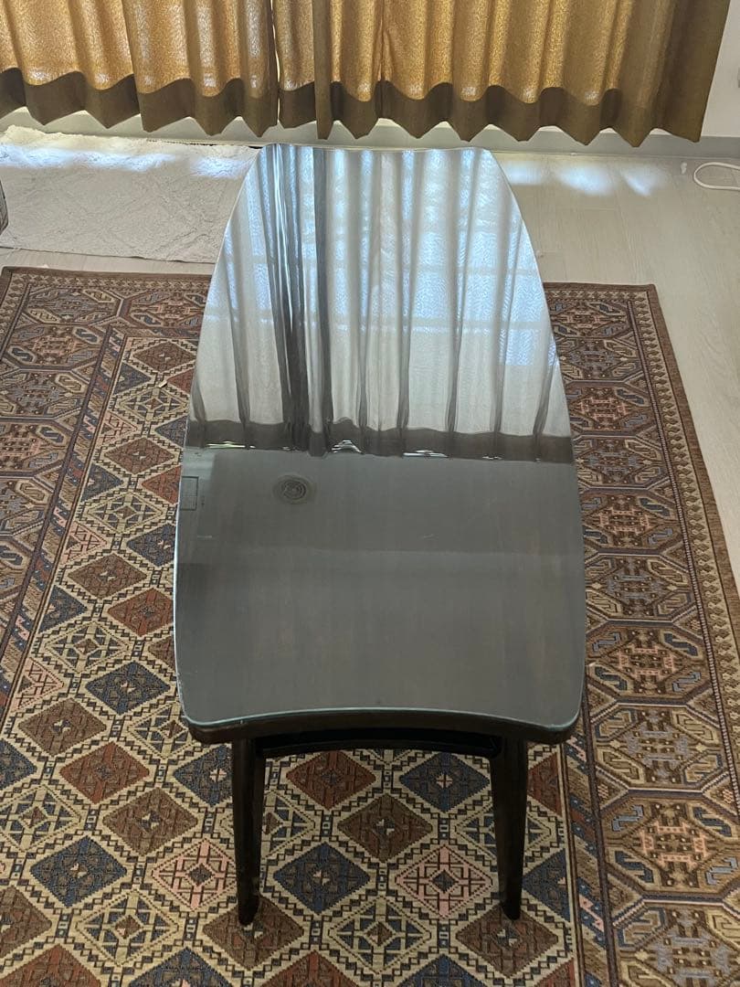 1950-60's 横浜元町竹中家具 欅無垢 Coffee Table