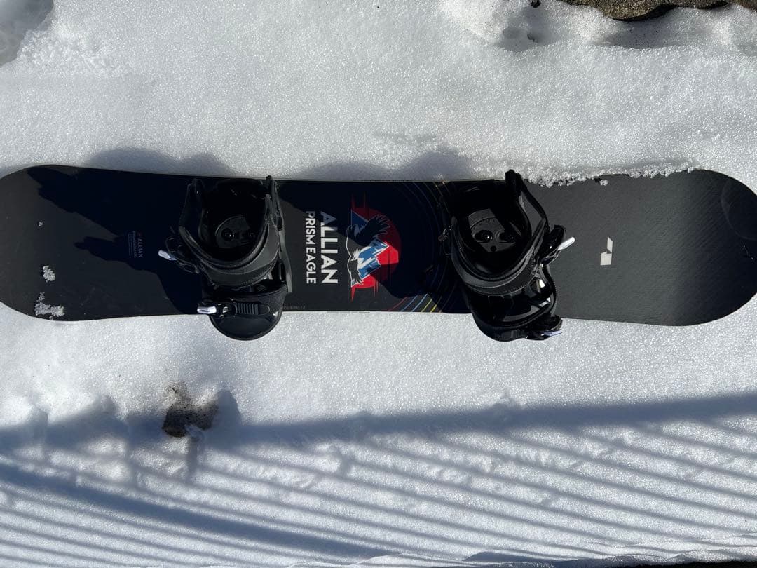 ALLIAN PRISM EAGLE スノーボード バインディング付き