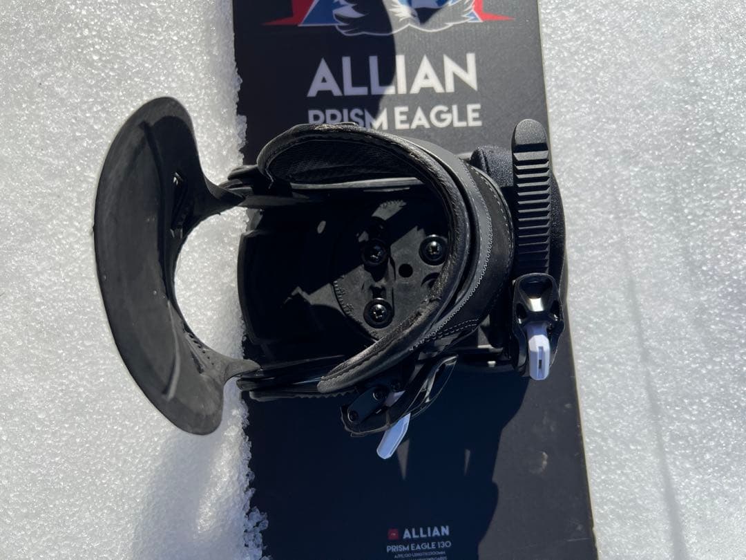 ALLIAN PRISM EAGLE スノーボード バインディング付き