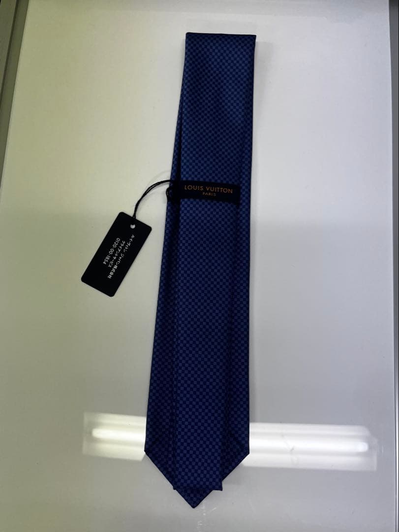 ⭐︎iwa⭐︎　LOUIS VUITTON ネクタイマイクロダミエ