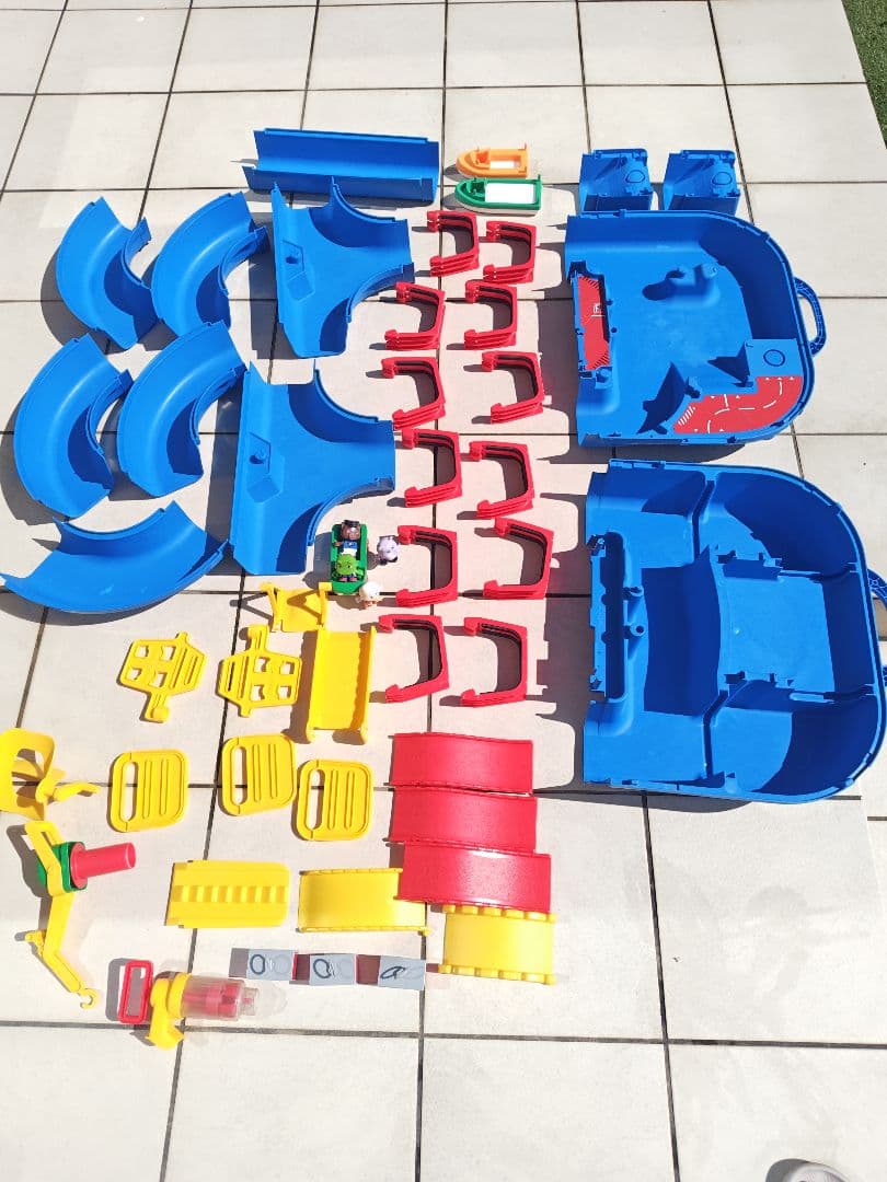 送料込み☆ボーネルンド アクアプレイ ブリッジ＆ハーバー 知育玩具 水遊び