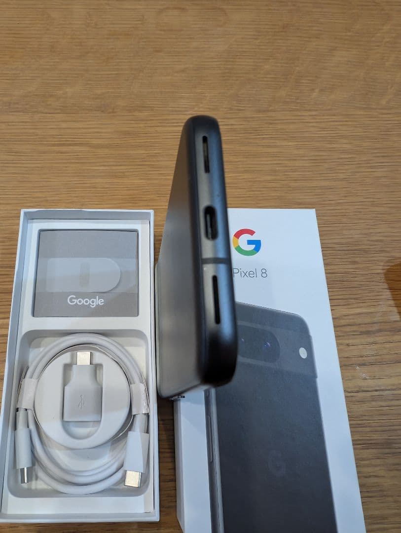 美品　Pixel　8a ブラック　Google 本体　ケース