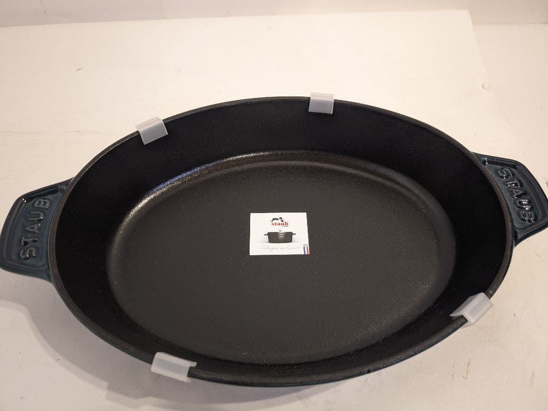【未使用】Staub　オーバルホットプレート　ラ・メール　23cm　ストウブ