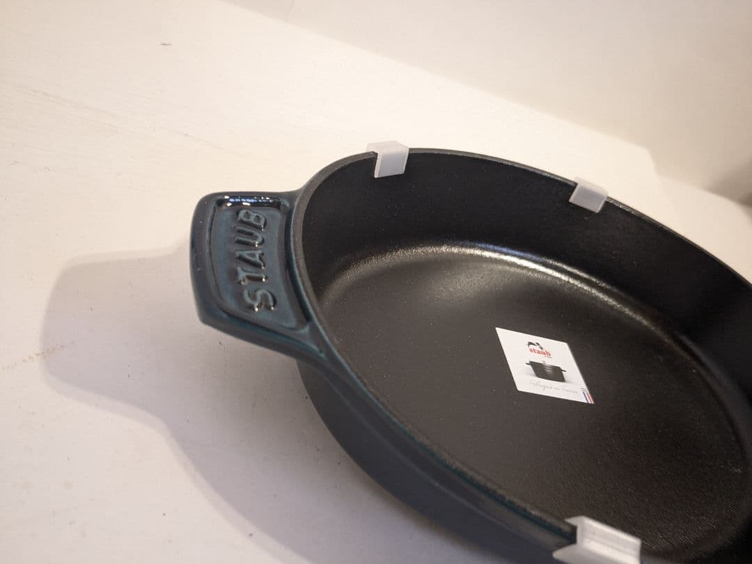 【未使用】Staub　オーバルホットプレート　ラ・メール　23cm　ストウブ