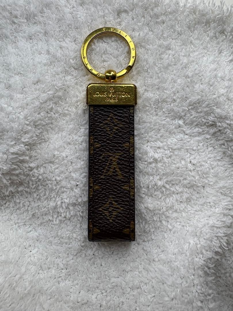 ルイヴィトン ポルトクレ キーホルダー・ドラゴンヌ モノグラム ブラウン
