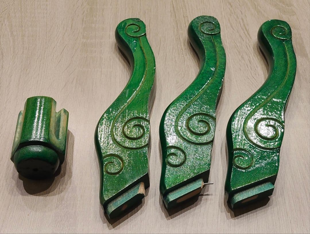 訳あり 木製象嵌細工 サイドテーブル コーヒーテーブル レトロ アンティーク調