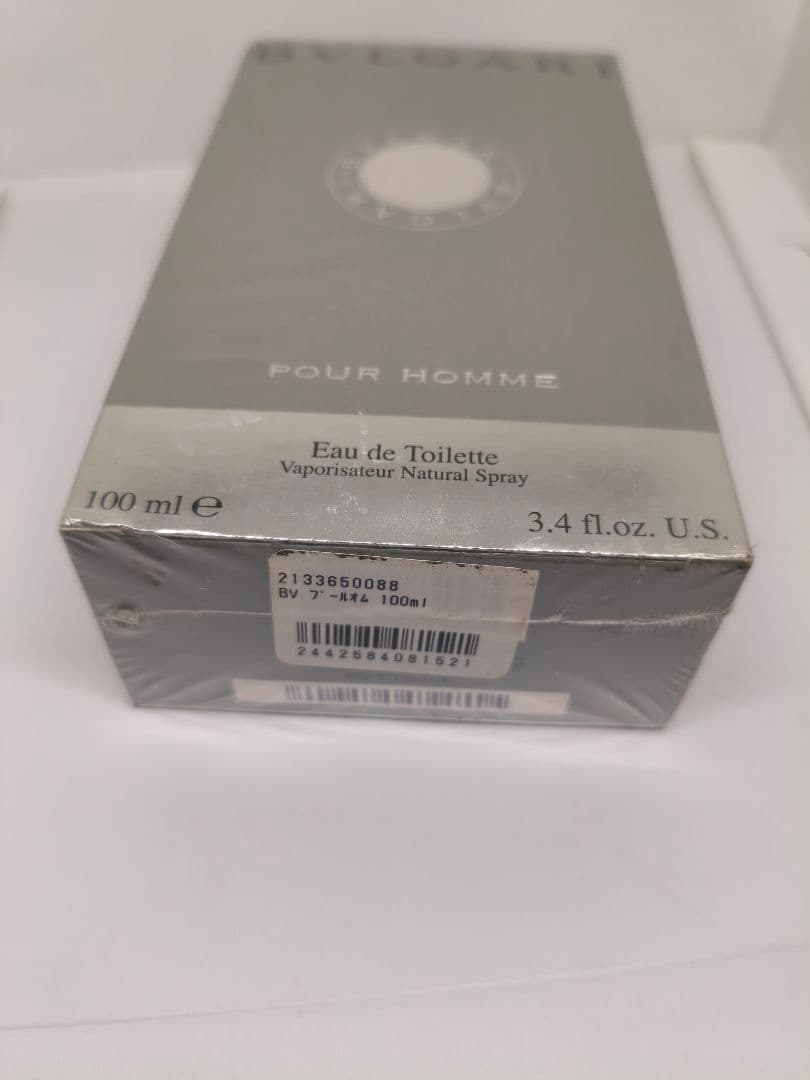 フィルム付き未開封　日本語ラベル ブルガリ　プールオム　100ml