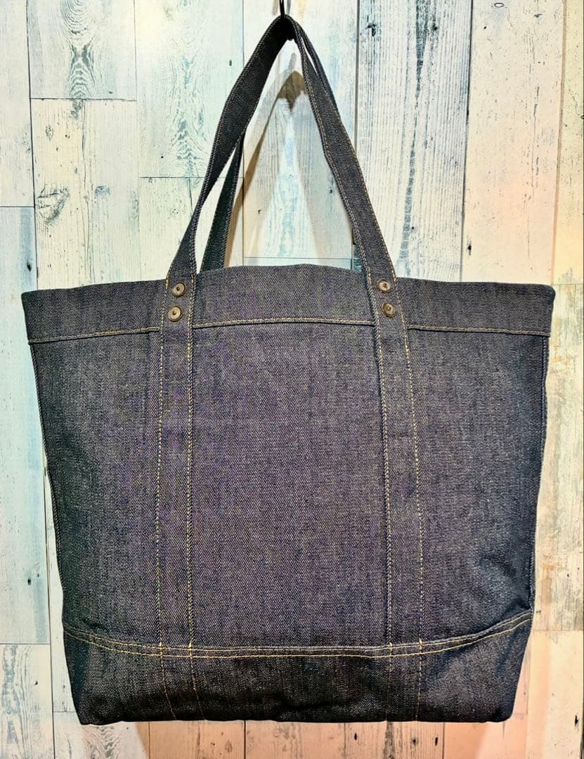 Ralph Lauren ラルフローレン デニムトートバッグ 美品