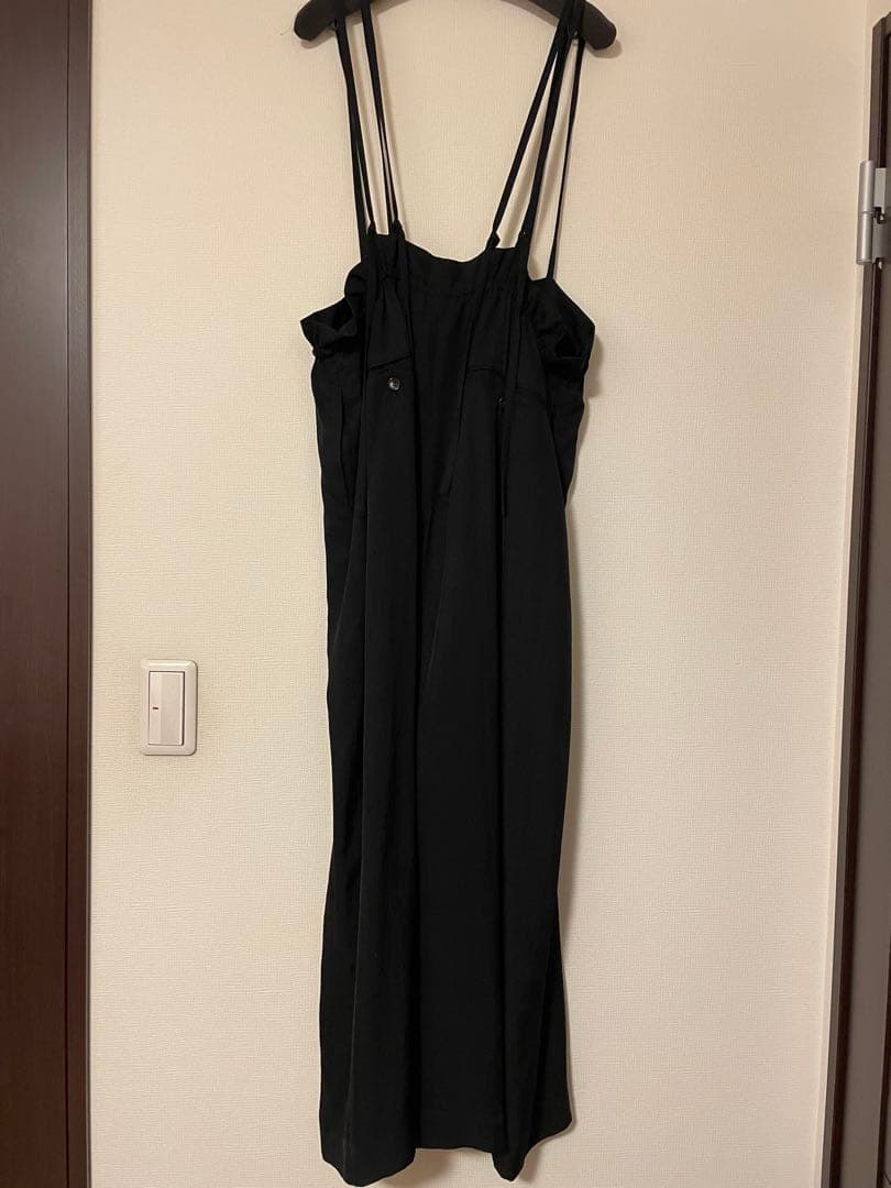 SACRA サロペット　ACETATE BRIGHT TWILL