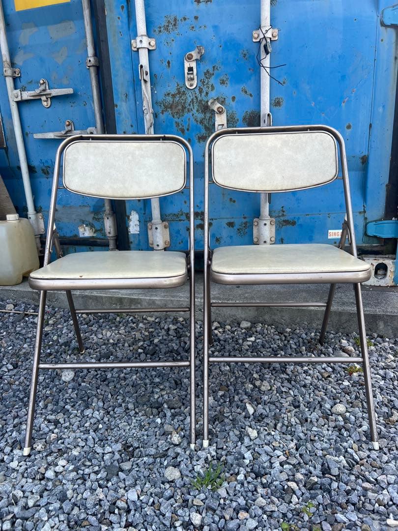 【2脚セット】USA Samsonite ヴィンテージ フォールディングチェア