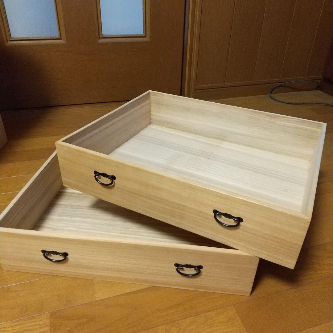 和風 木製箪笥 小箪笥 三段小引き出し