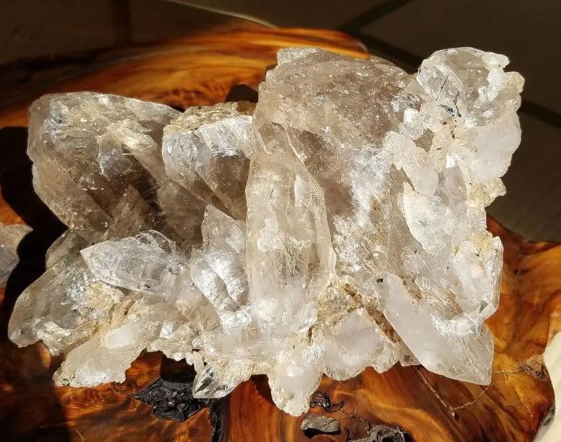 ネパール　ガネーシュヒマール産ライトスモーキー