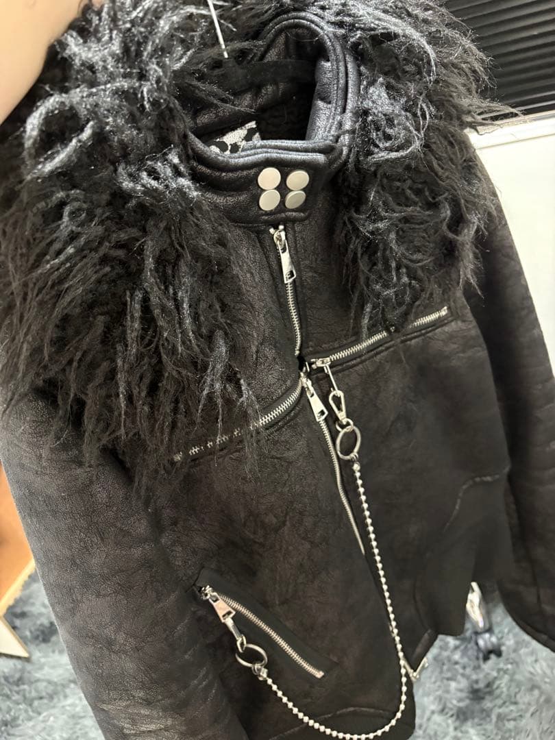 SCULTURE TOKYO trisegge レザージャケット Y2k パンク