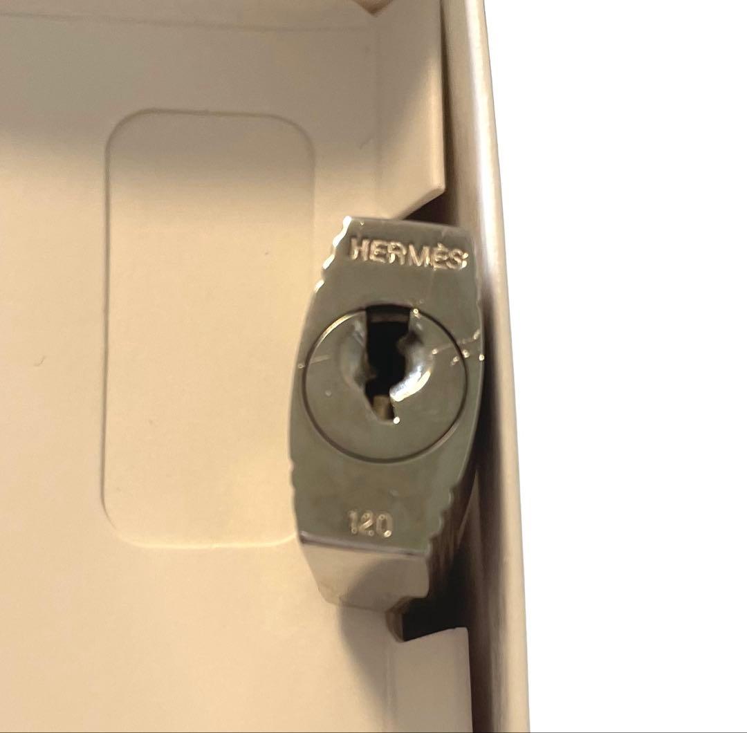 エルメス　カデナ　パドロック　鍵　no.120 シルバー