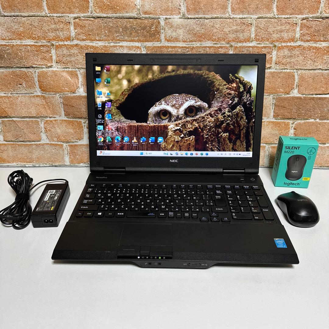 NECノート PC Core i5 SSD Windows11 オフィス付き