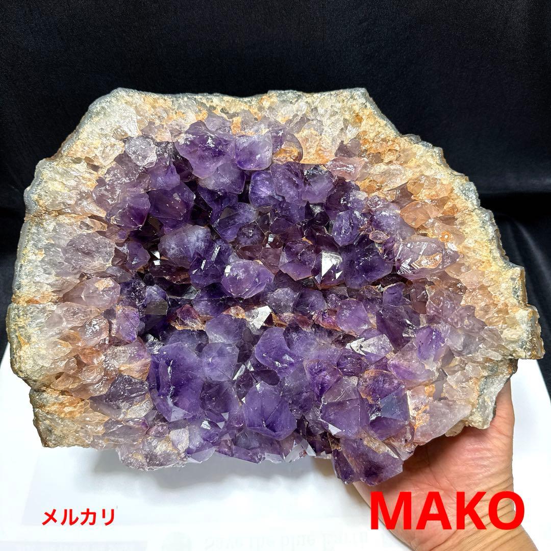 M1670☆アメジストクラスター8.8Kg☆天然石　原石☆N50301-A