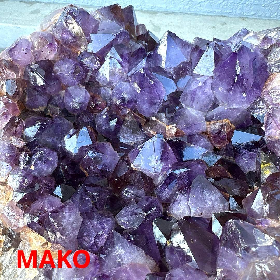 M1670☆アメジストクラスター8.8Kg☆天然石　原石☆N50301-A