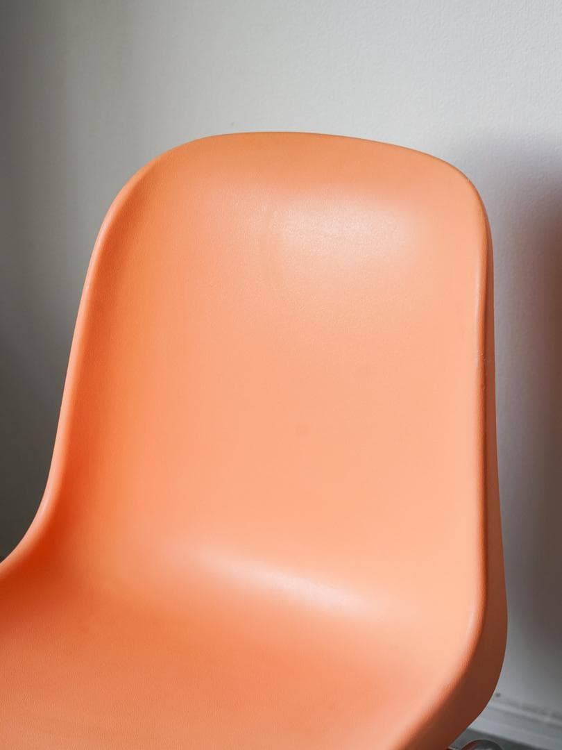 MOD ELENA スタッキングチェア 2脚 オレンジ色 ミッドセンチュリ