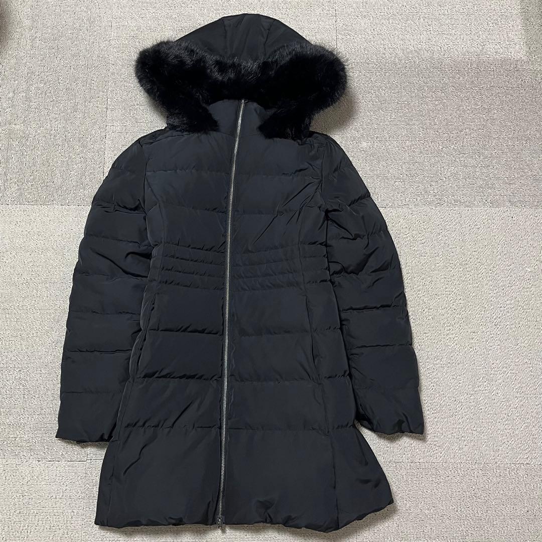 RESEXXY フード付きダウンコート　ブラック　Mサイズ
