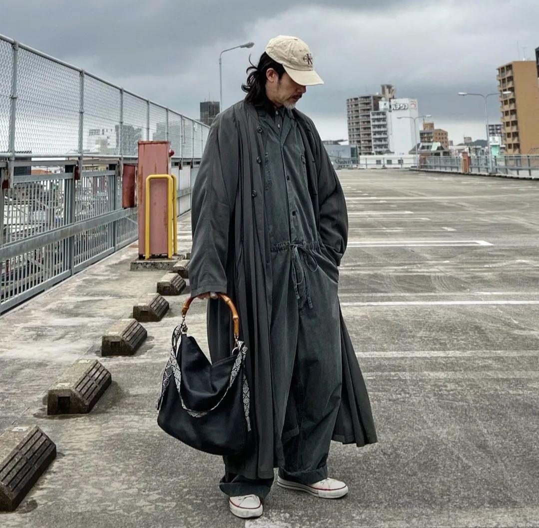 OLD GUCCI バンブーハンドル レザーバッグ ユニセックス