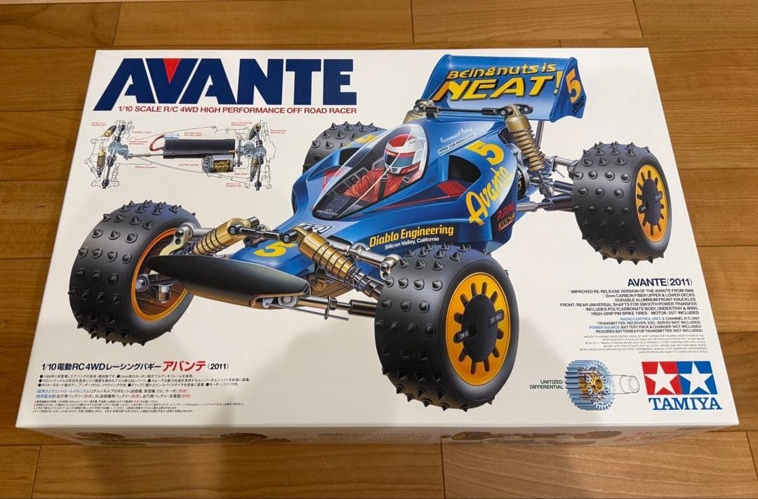 【新品】TAMIYA アバンテ 2011 1/10 RCカー 田宮