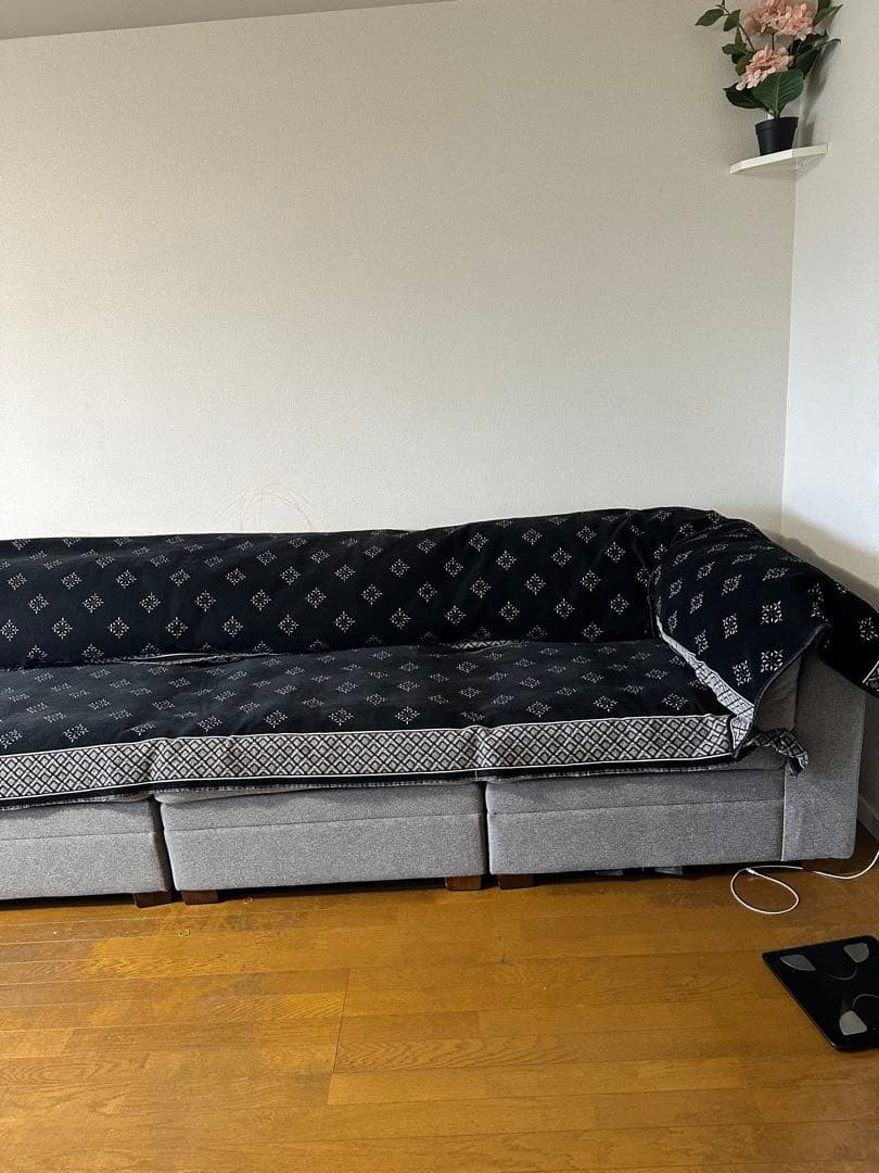 Thomasville 有効モジュラーソファ 6ピース グレー